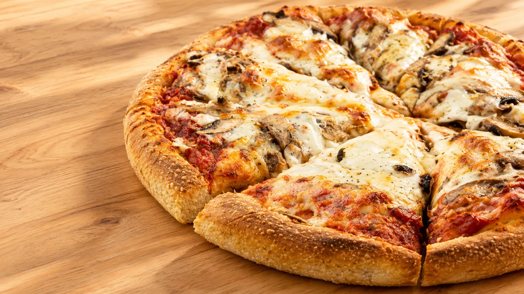Pizza and chicken wings from Pizza Time in London, Ontario