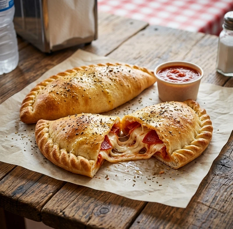 Panzerotti from Pizza Time on Hamilton Road, London, ON
